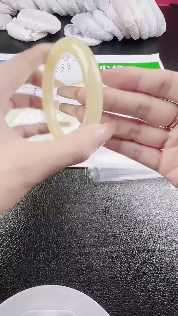 未镶嵌手镯石英质玉晴水圈口56