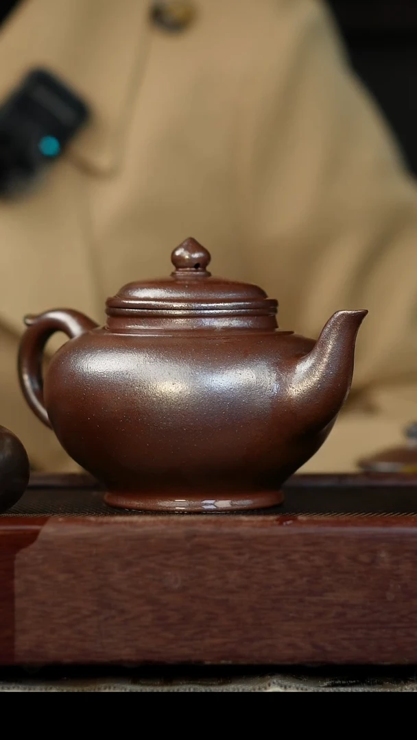 茶壶紫砂柴烧紫砂笑樱500cc