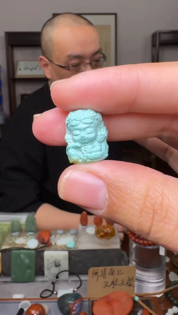 【闪购商品】绿松石挂件未镶嵌2250