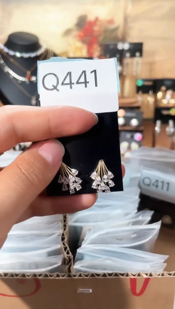 合金925银锆石Q441
