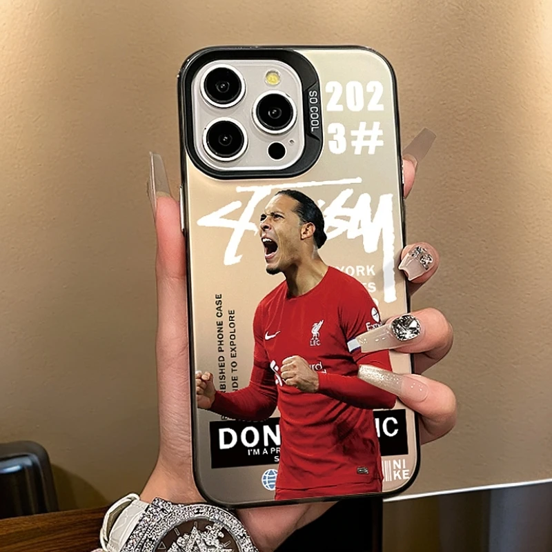 利物浦11范戴克苹果16promax手机壳iphone17男生14磨砂13硬12小众