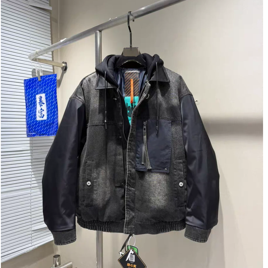 潮里走时尚青少年保暖外套25607