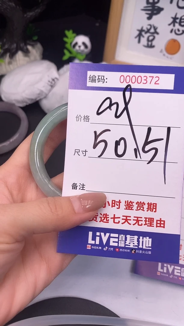 未镶嵌手镯翡翠0000372