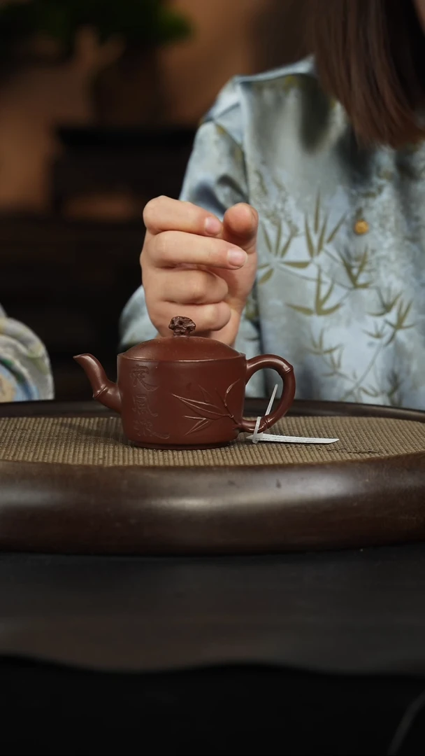 茶壶紫砂紫袍玉砂