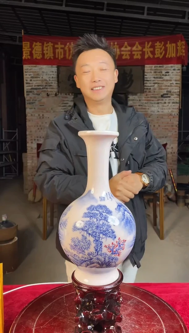 瓶陶景德镇陶瓷瓶