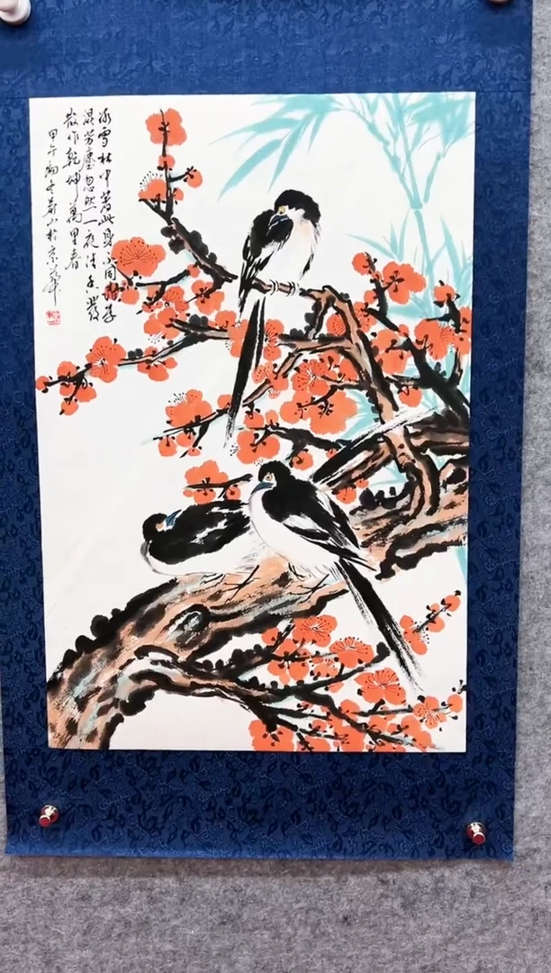 国画马凤山-2.7平尺-国画作品