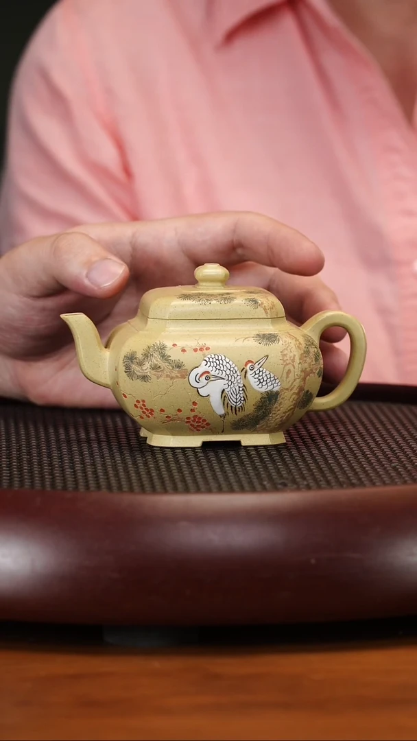 茶壶紫砂5123ZXJ长乐八方本山绿220cc