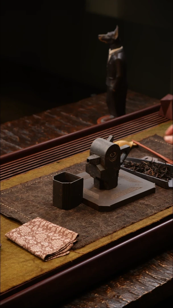 紫砂茶周边颜*三川堂紫砂留白茶则