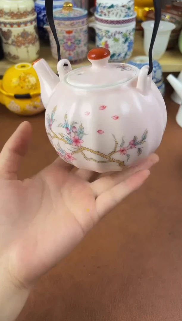 陶瓷茶具摆件旅行套组