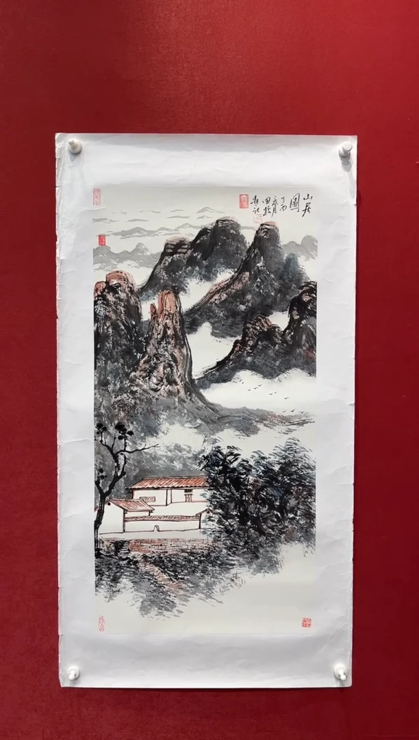 国画老师创作作品  100