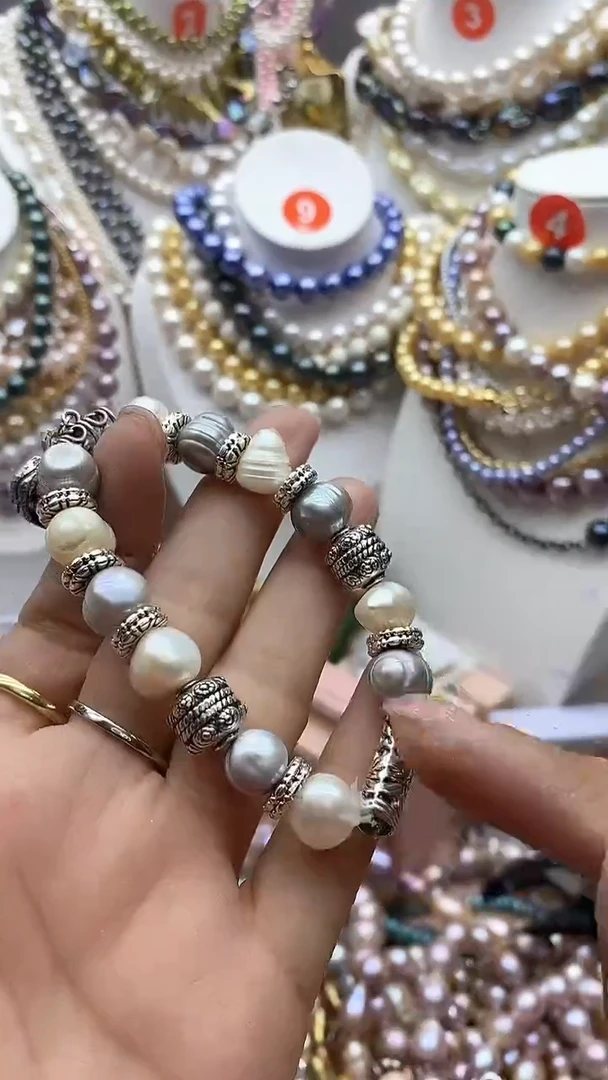 淡水珍珠未镶嵌颈饰1