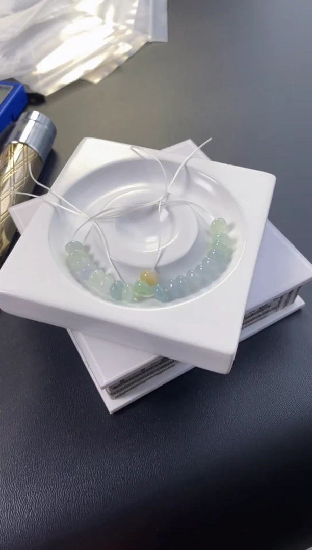 翡翠散珠8天然A货翡翠散珠同款多样式发货