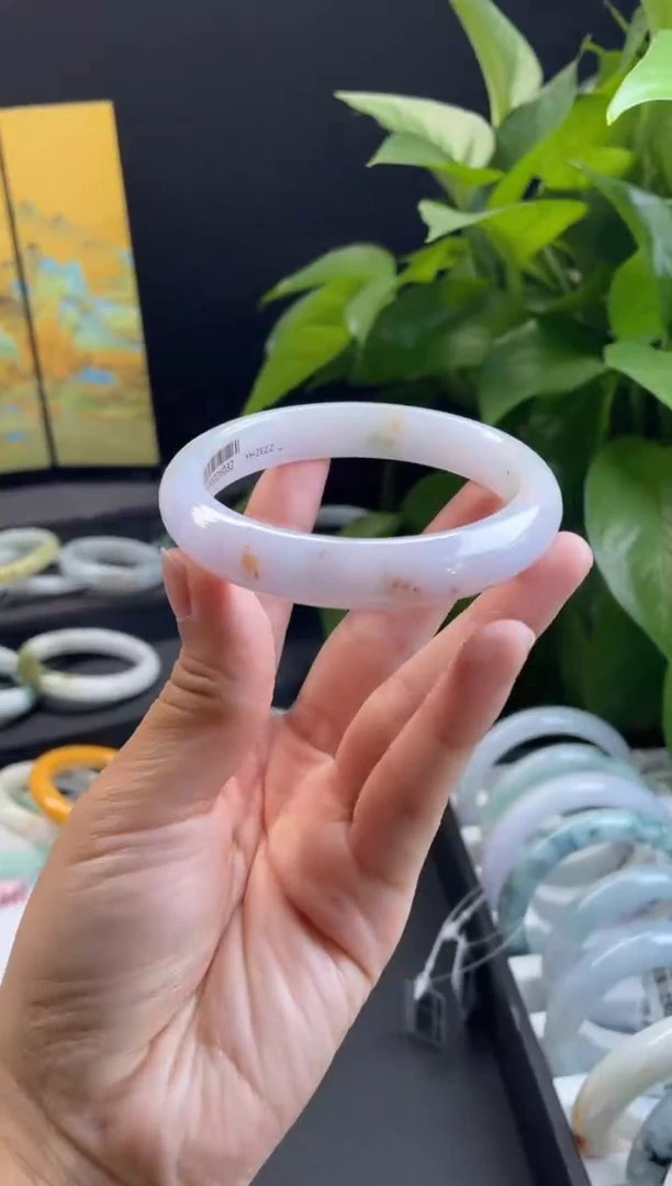 未镶嵌翡翠定制翡翠33#天然缅甸A货翡翠手镯58-60圈口