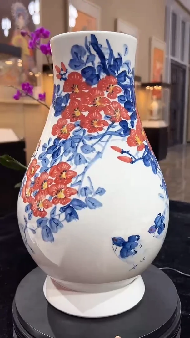 其他瓷崔景哲-瓷器-C小-菊韵长春