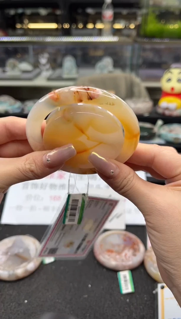 未镶嵌手镯石英质玉57圈口（赠品镯心）3360009