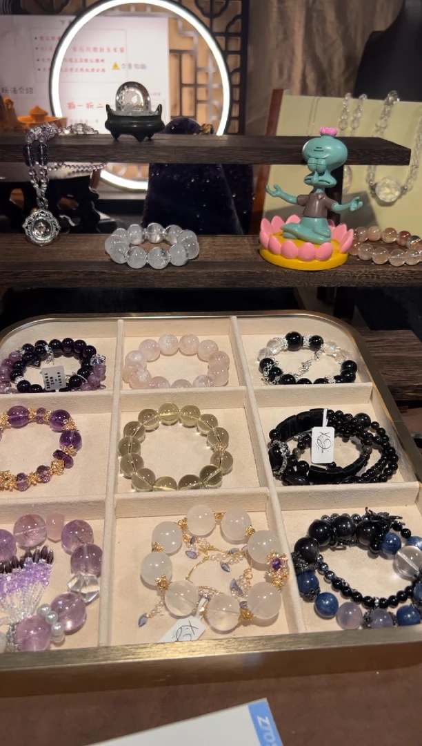 【闪购商品】水晶手链合金趴趴狐