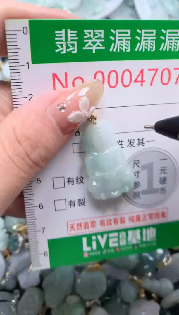 吊坠(不含链)未镶嵌翡翠4709