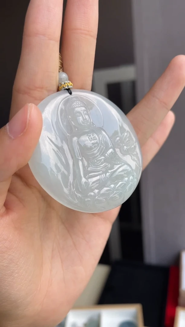 吊坠(不含链)未镶嵌翡翠生****南天然缅甸A货翡翠