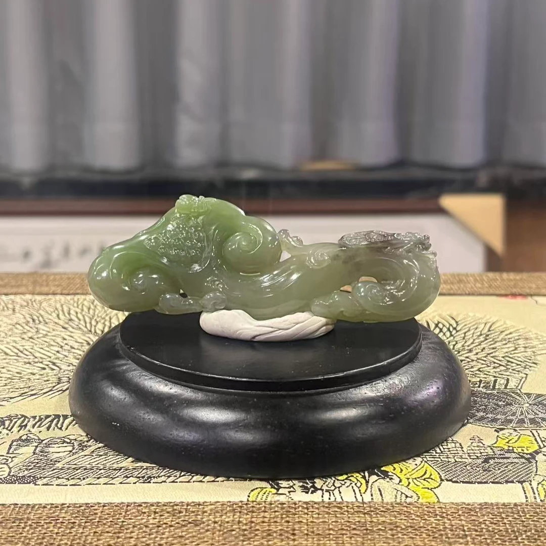 中御嘉拍卖-ZYJ-B-0818004 -《连福清音》-和田玉把件