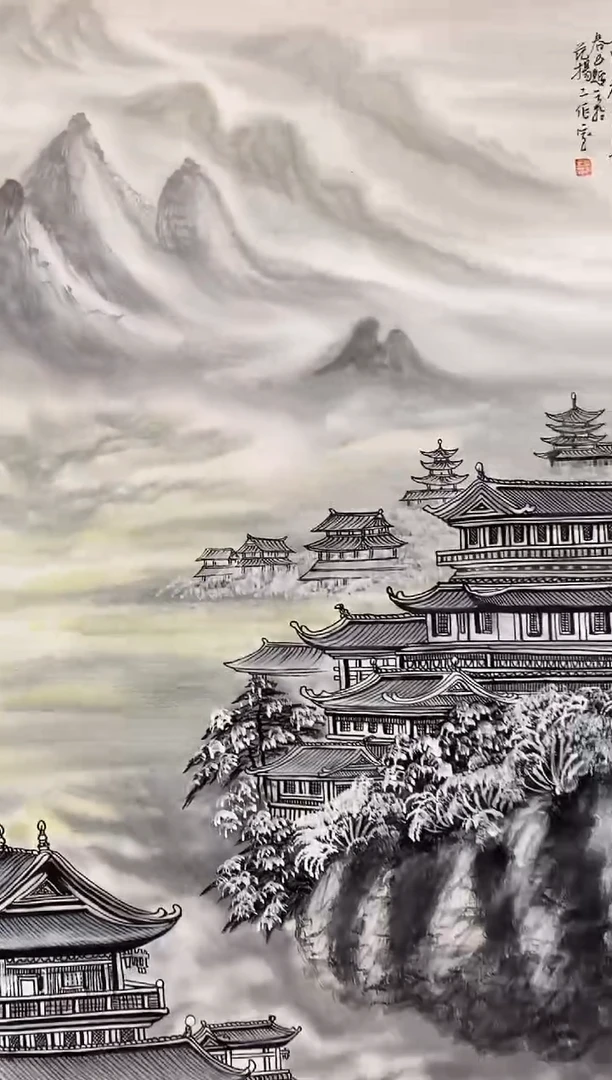 国画武春玉老师绘画作品