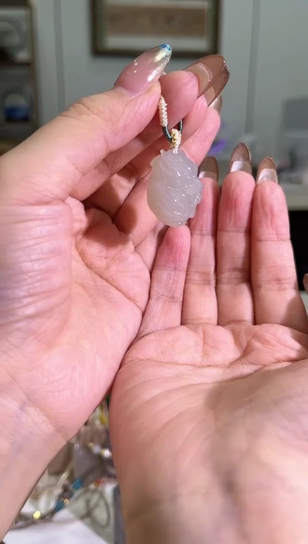 和田玉未镶嵌颈饰JZ天然和田玉白玉龙吊坠010-7.30