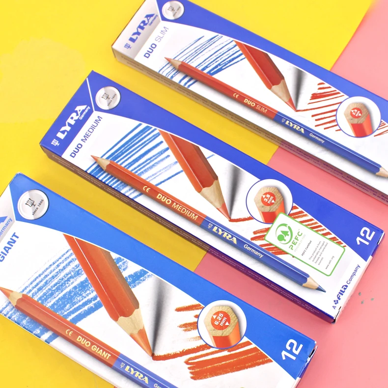 【直播专享】艺雅红蓝铅笔