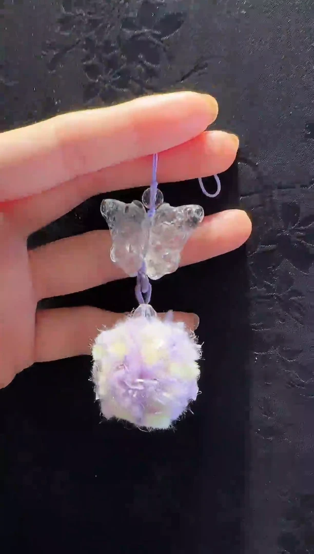 未镶嵌手绳水晶蝴蝶款