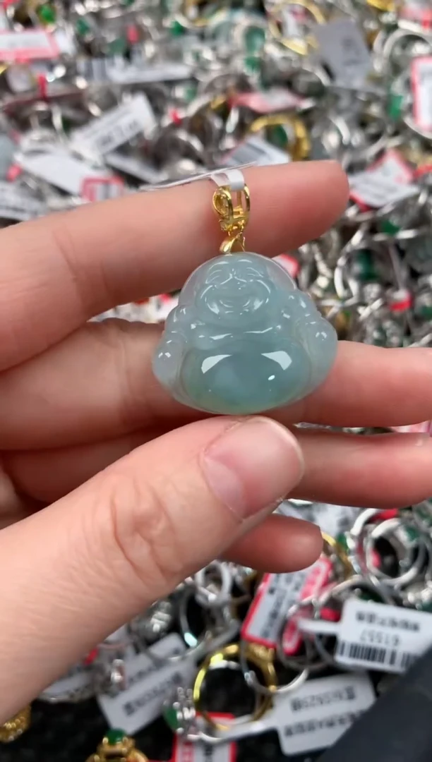 银S925镶嵌戒指翡翠222     6