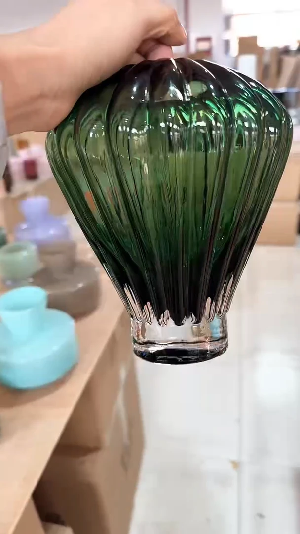 【闪购商品】玻璃绿色热气球