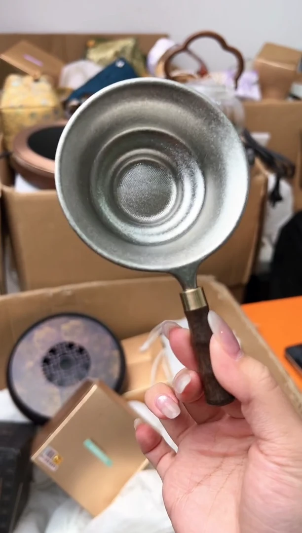 纯钛茶漏    冰晶