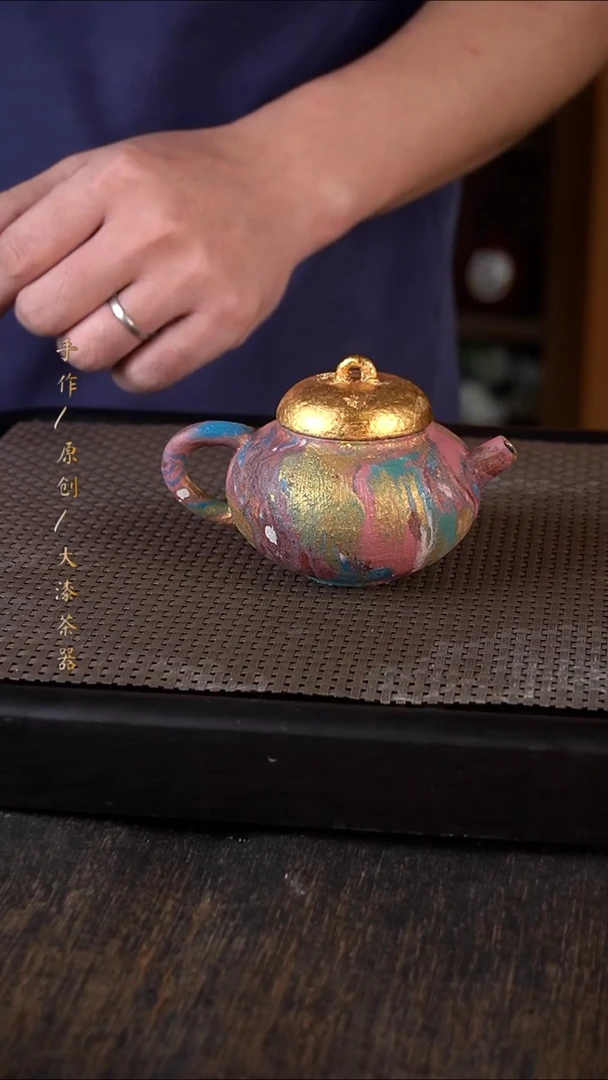 039大漆小康茶器大漆小康茶器