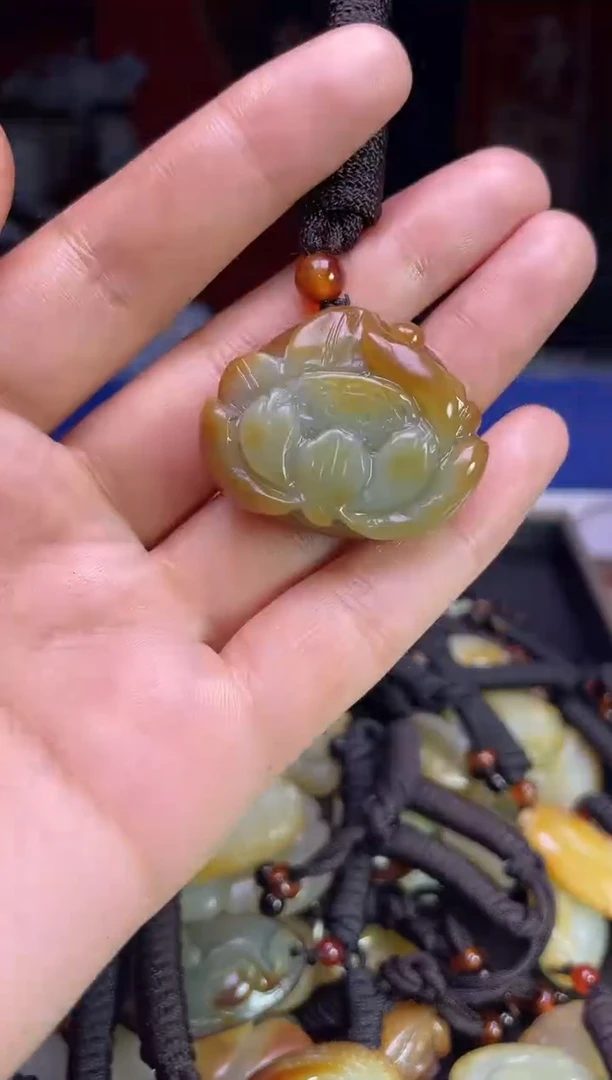 颈饰未镶嵌和田玉123