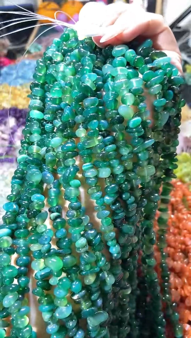水晶珠宝半成品未镶嵌aaa绿玛