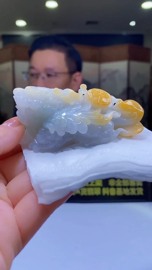 未镶嵌定制翡翠38/1204/W/貔貅