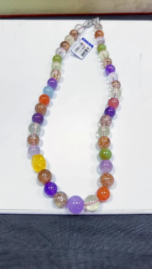 颈饰未镶嵌水晶项链