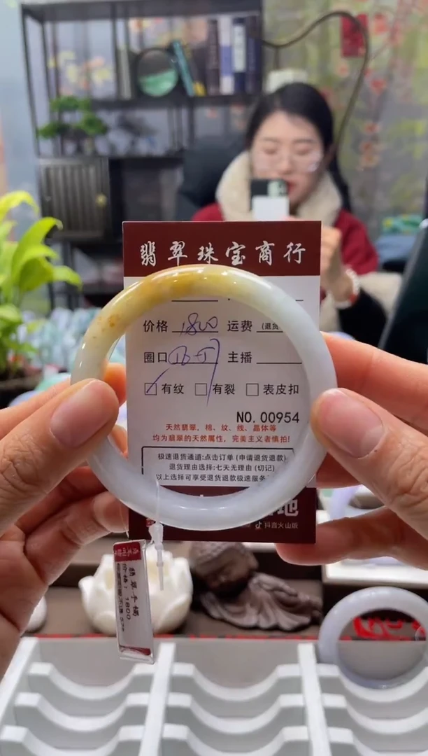 未镶嵌手镯翡翠954****