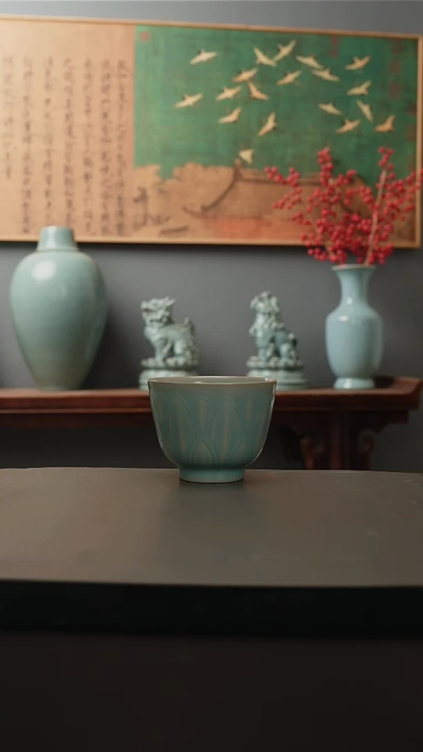 原产地原矿   莲瓣杯