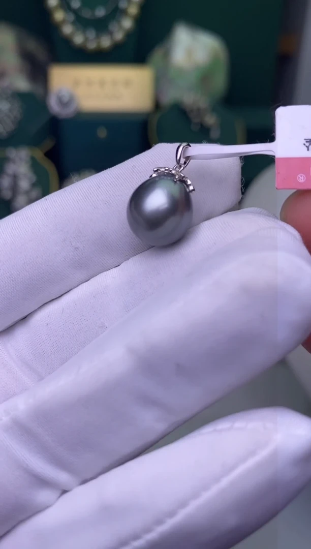 【闪购商品】海水珍珠颈饰银S925镶嵌1