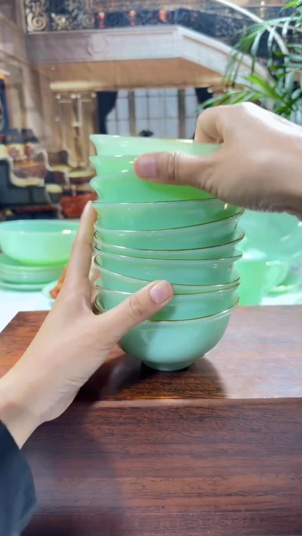 【闪购商品】....4.5英寸玉瓷碗10个口径11.5厘米