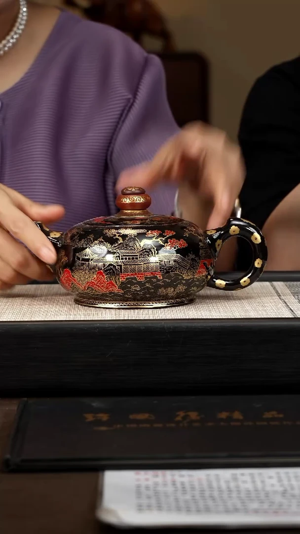 茶壶紫砂【P023】石来运转 450c ZLM