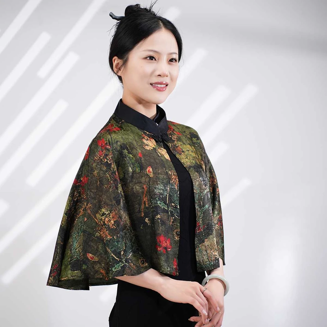 锦悦【童话世界】70*70香云丝巾方巾气质围巾百搭国风披肩女士S113