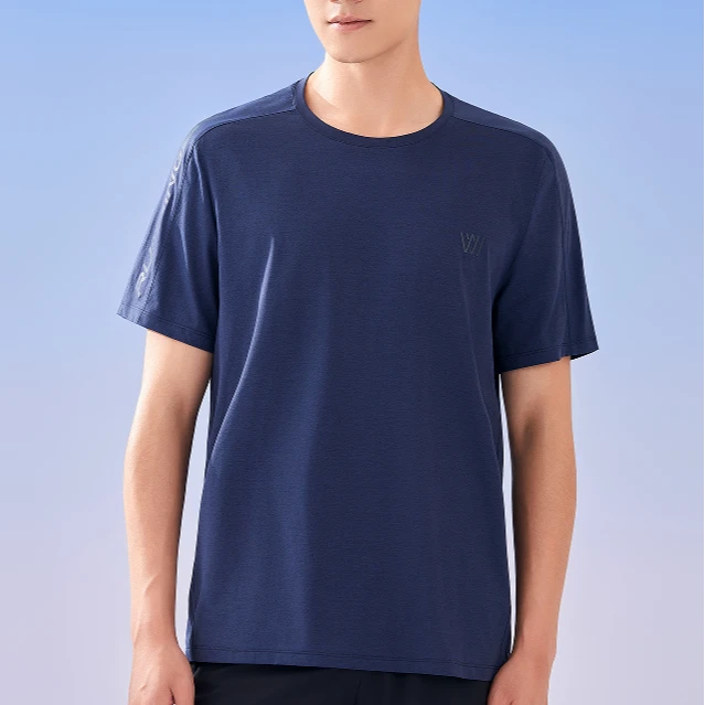 男款舒适透气时尚休闲高定圆领T恤62060