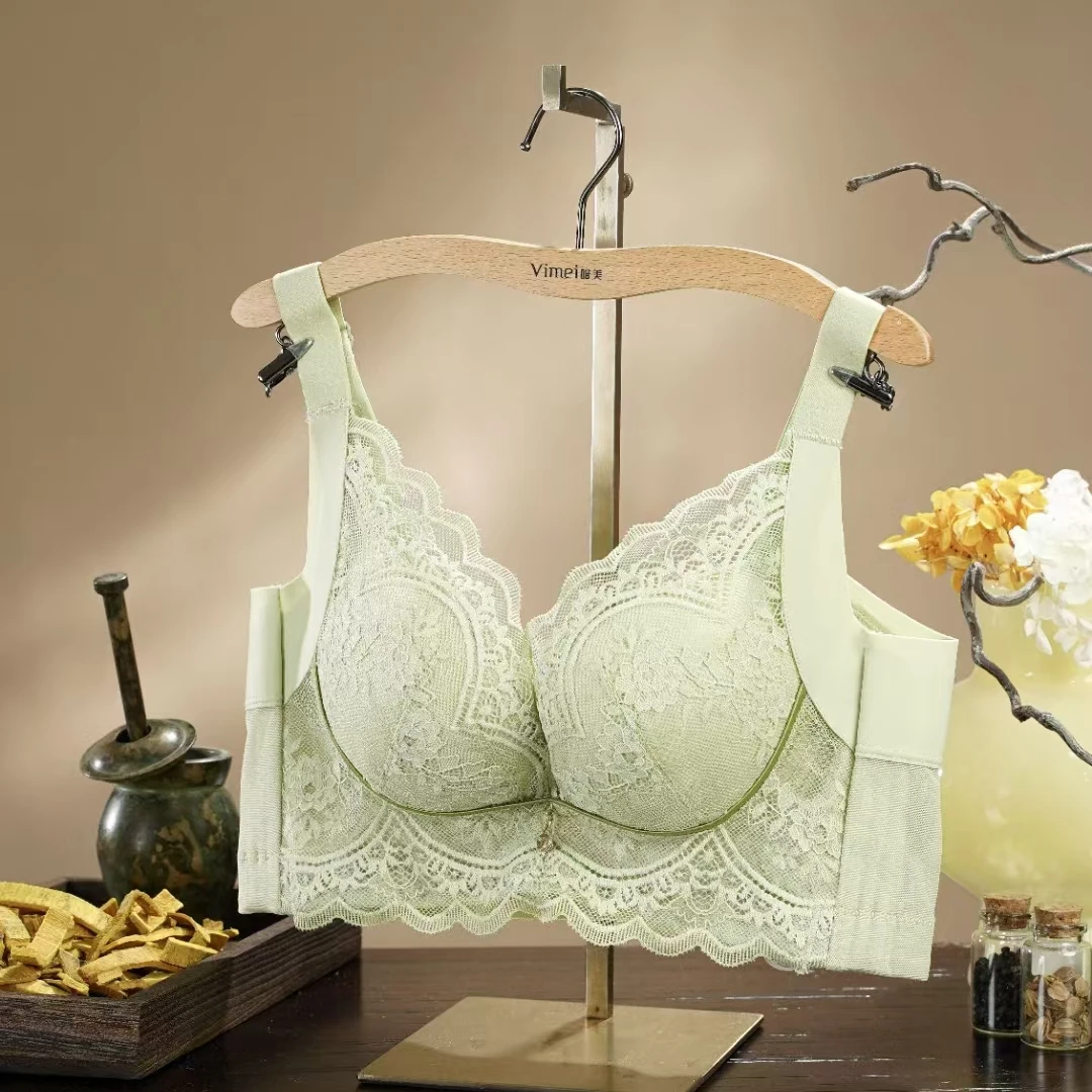 【虾米推荐】植物调养唯美女士文胸A杯19482