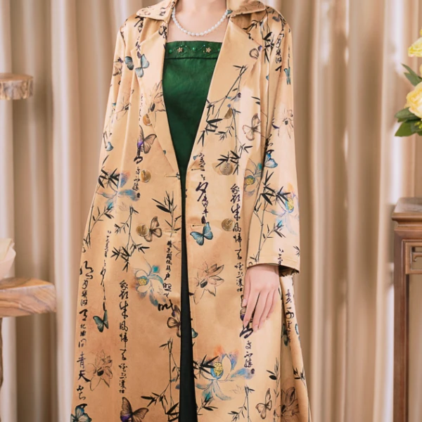 【溪香记】年货节清版桑蚕丝香云纱高货-风衣