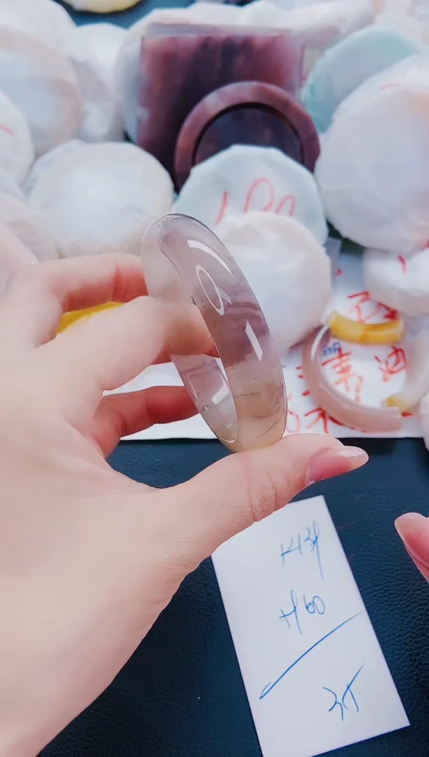 石英质玉手镯未镶嵌K139-59-60