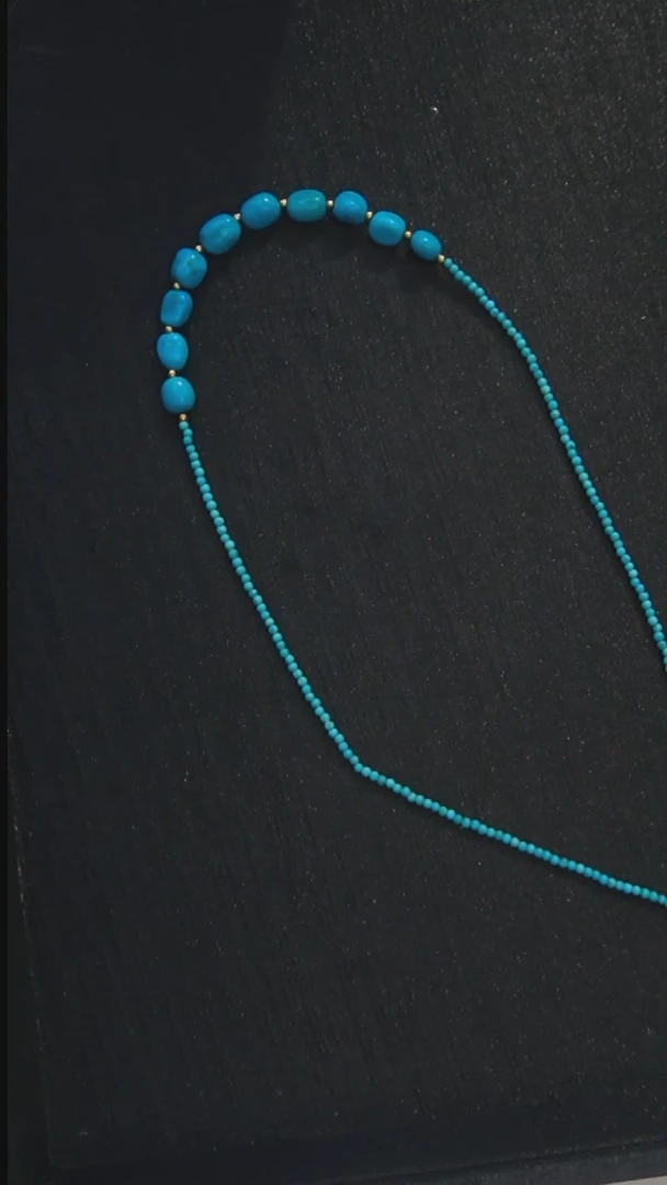 未镶嵌绿松石项链发货一件