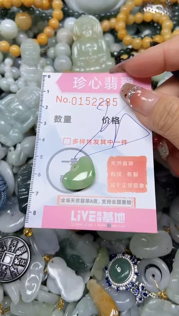 【闪购商品】翡翠颈饰未镶嵌闪购链接0152285