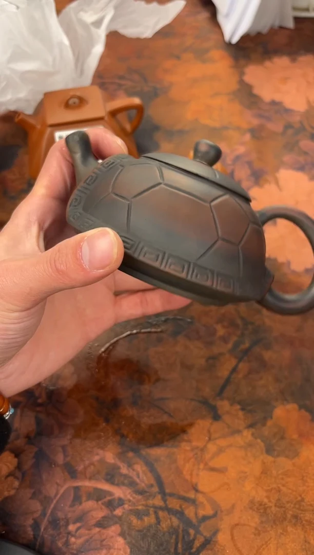 茶杯紫砂-富甲一方紫陶壶