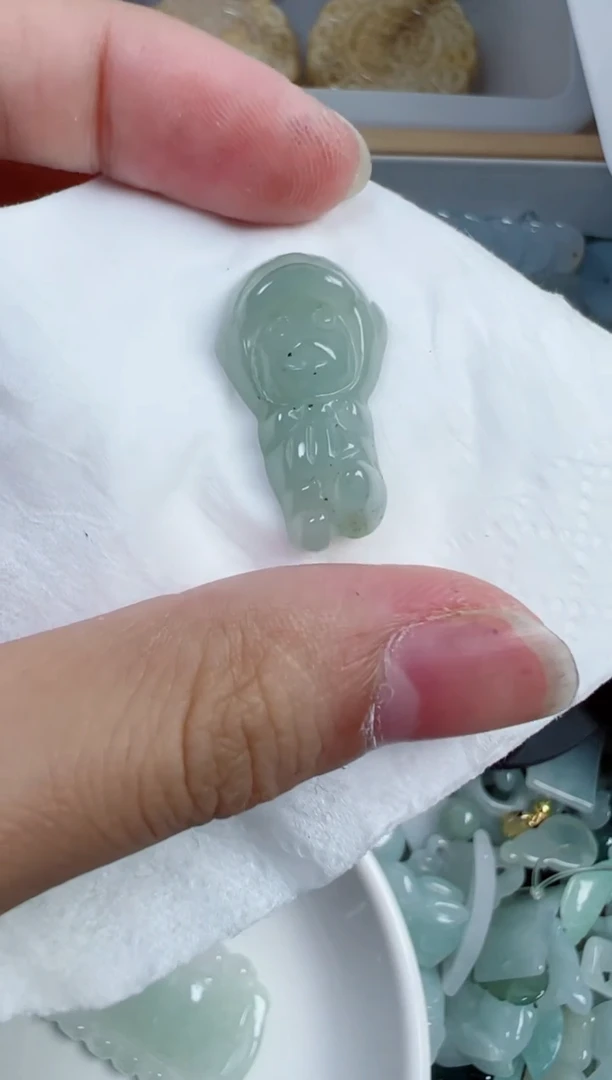 散珠翡翠831号链接，A货翡翠