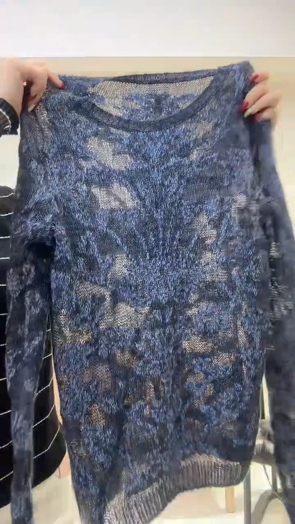 桑蚕丝山羊绒设计上衣